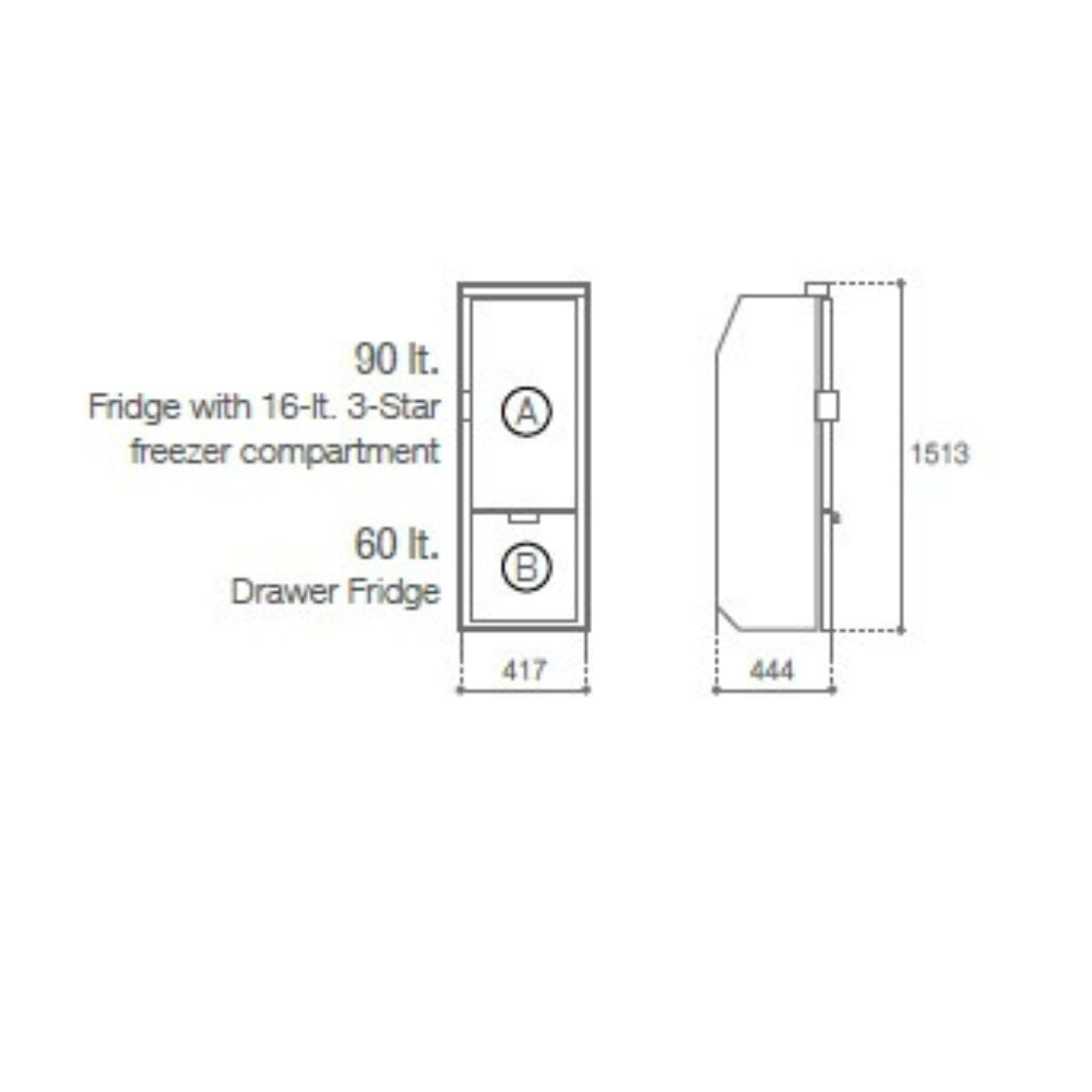 VITRI SLIM150 CHROME