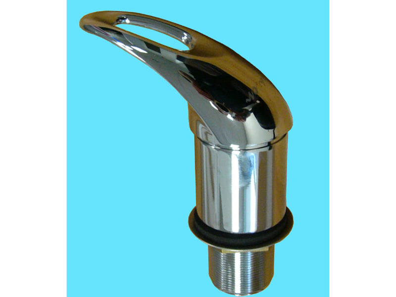 SINGLE LEVEL MIXER BASIN (BELOW MOUNT) SOLID HANDLE