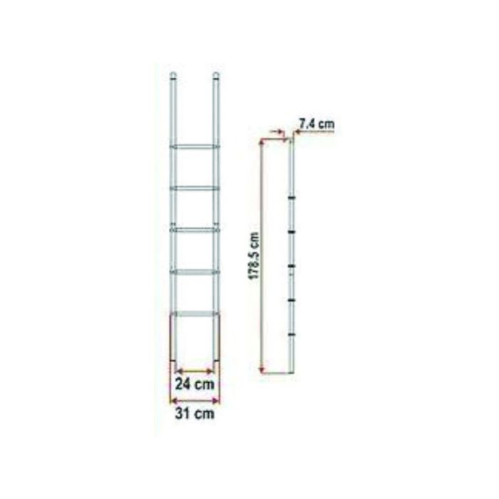 LADDER FIAMMA DELUXE 5R