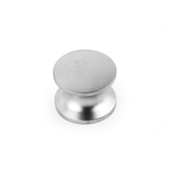 PUSH BUTTON KNOB NICKL 16/19MM