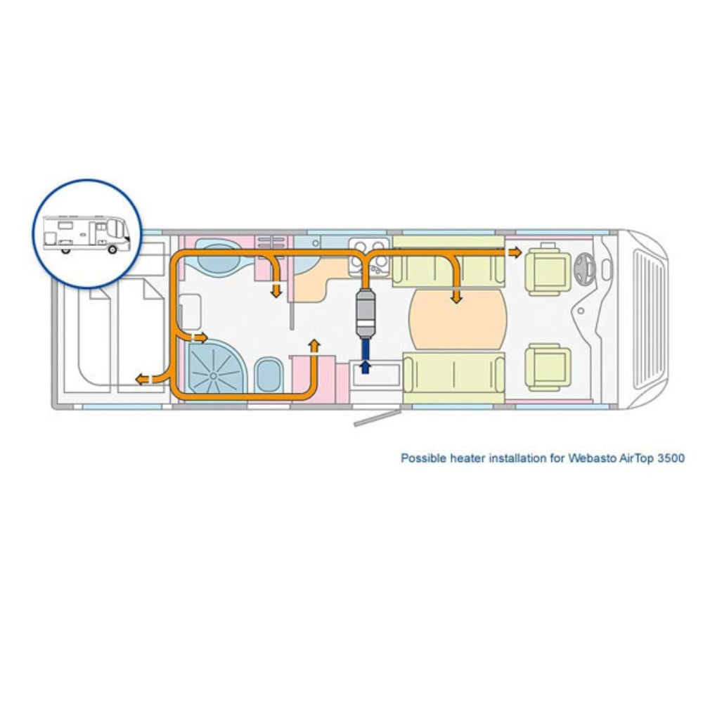 WEBASTO DIESEL HEATER OUTLET 2