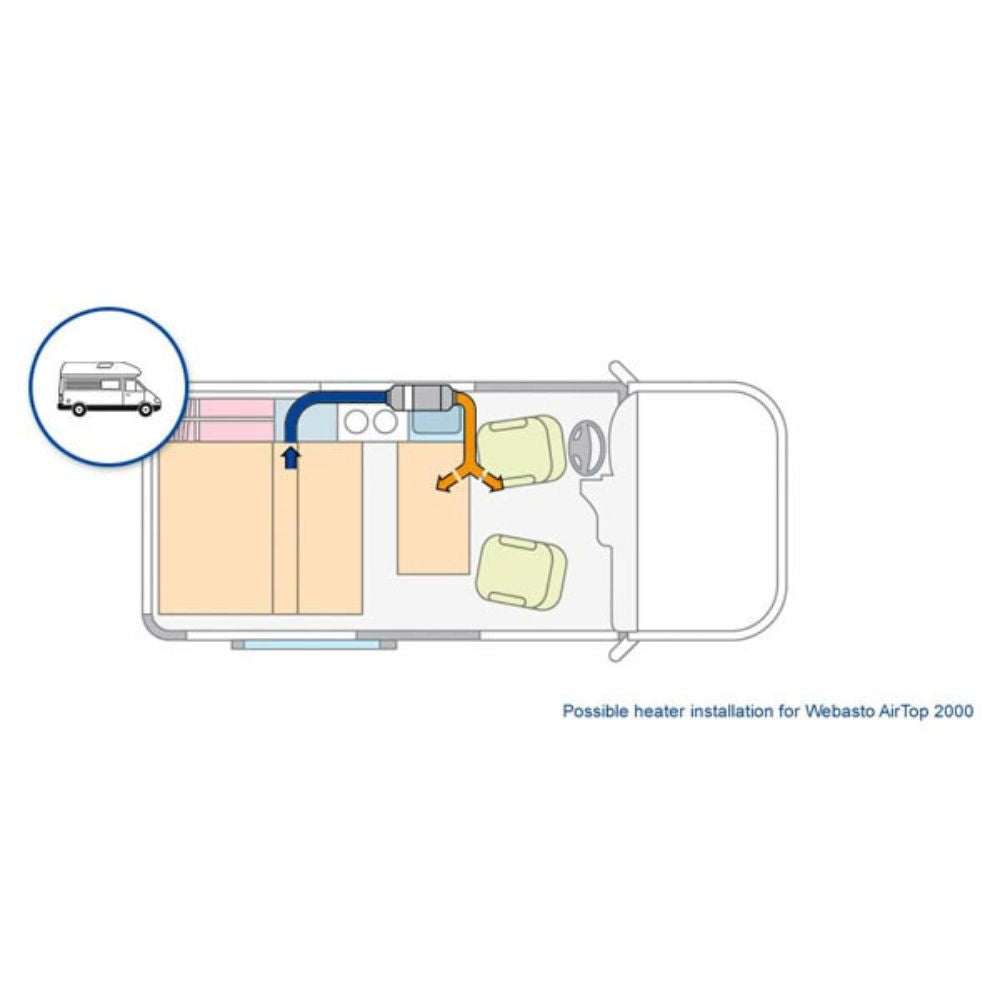 WEBASTO DIESEL HEATER OUTLET 2