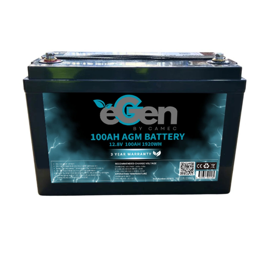 eGen 12V 100Ah AGM Battery