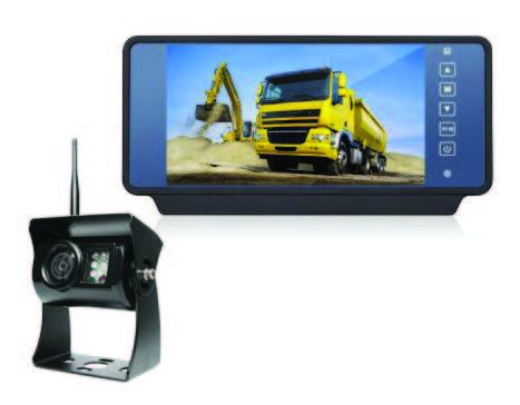 Wireless 7inch Digital Monitor & Rear-View Camera System